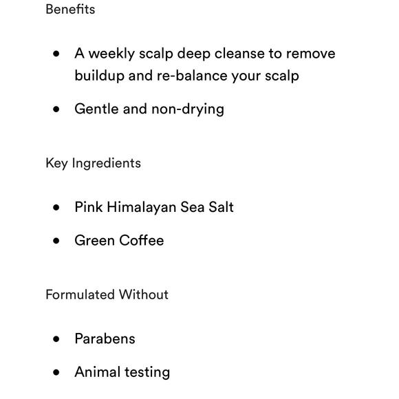 Pink Himalayan Sea Salt Scalp Scrub - Bondi Boost - NWOT - Deep Cleanse - Picture 4 of 6